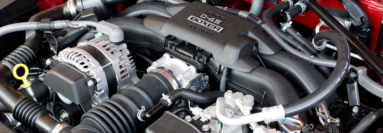 image of a subaru car engine