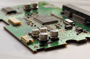 image of a motherboard